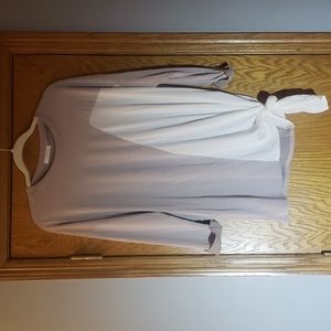 Cherish Colorblock Oversized Asymmetrical Tunic